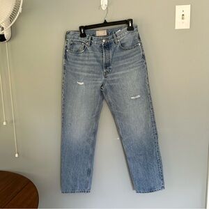 Everlane Classic Blue Cropped Jeans